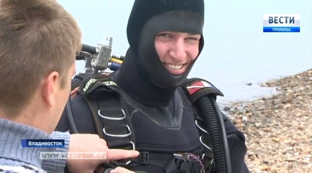 Voluntary Marine Cleaning Day held by divers in Vladivostok