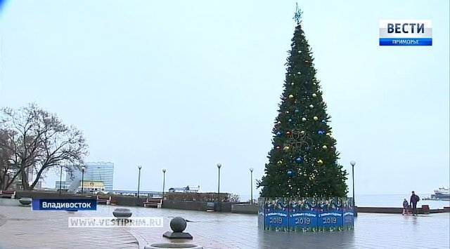 Vladivostok is preparing to celebrate New Year