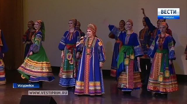 Nadezhda Babkina made performance in the youth center 