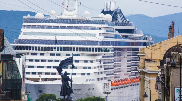 Cruise liners will visit Vladivostok 16 times per season