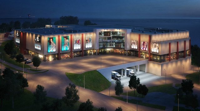 The largest shopping and entertainment center in the Russian Far East was opened in Vladivostok