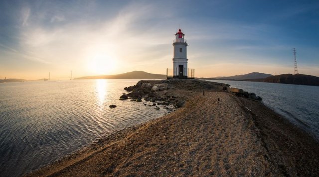 The driveway to the Tokarevski Lighthouse in Vladivostok will be limited