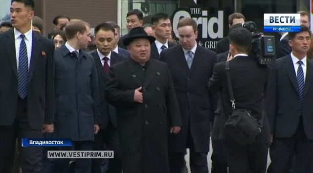 North Korean leader Kim Jong-un comes to Vladivostok