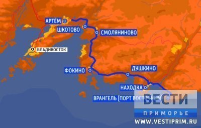 The concreting of the Vladivostok-Nakhodka-Vostochny Highway began in Primorye