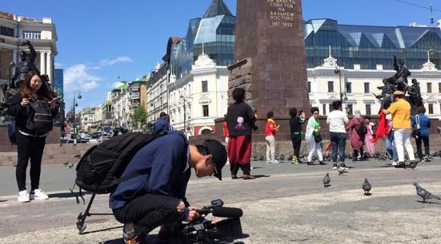 Chinese journalists make a movie about Primorye