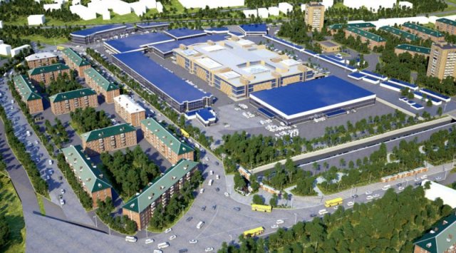 A new mall is planned to be built in place of Sportivnaya market