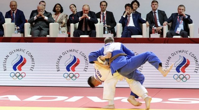 Ten presidents visited the International Judo Tournament in Vladivostok