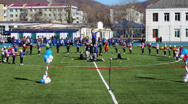 Dalnegorsk’s stadium is opened again after a serious reconstruction