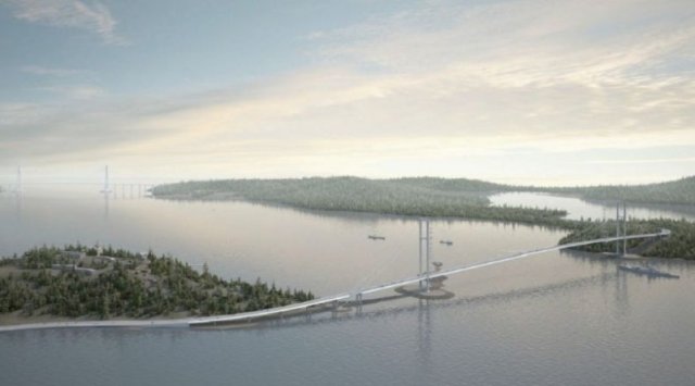The authorities plan to start building a bridge to Elena Island in 2021