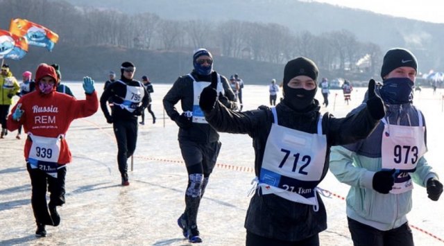 1500 runners from all over the world will meet in Primorye for an ice marathon