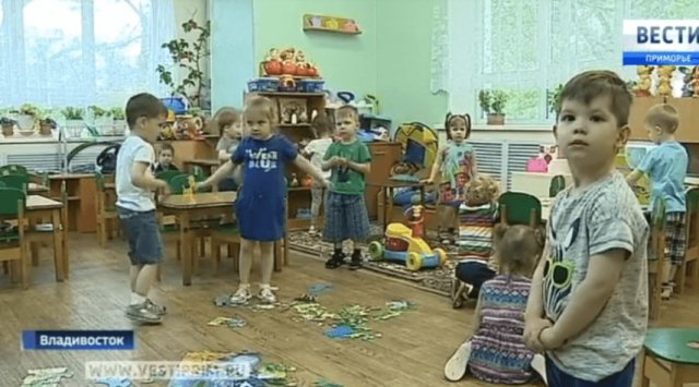 Kindergartens of Vladivostok will be on vacation next week