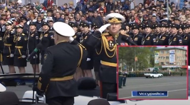 Pacific Fleet gets ready for the Victory Parade in Primorye