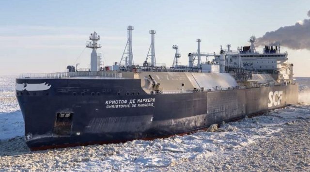 «Christophe de Margerie» delivered LNG 30% faster than usual thanks to the early shortcut in the Northeast passage