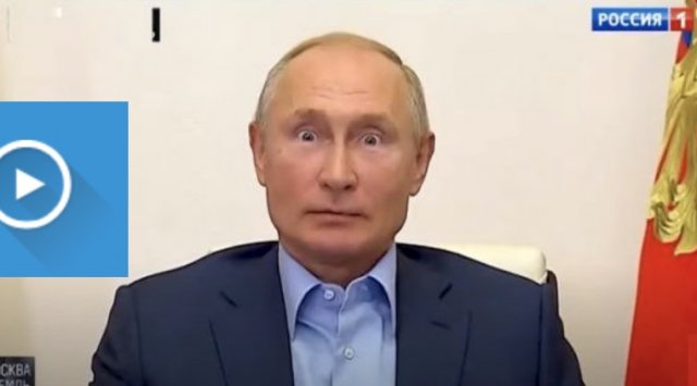 Young father from Vladivostok surprised Vladimir Putin
