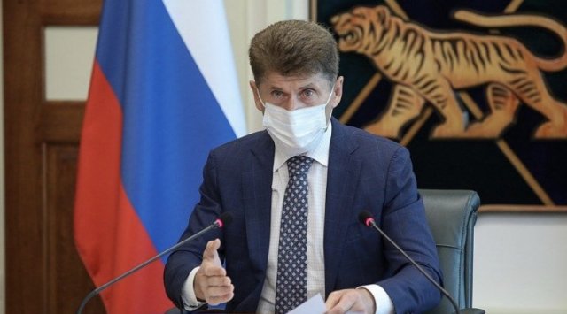 The governor of Primorye was delegated new powers regarding the coronavirus situation