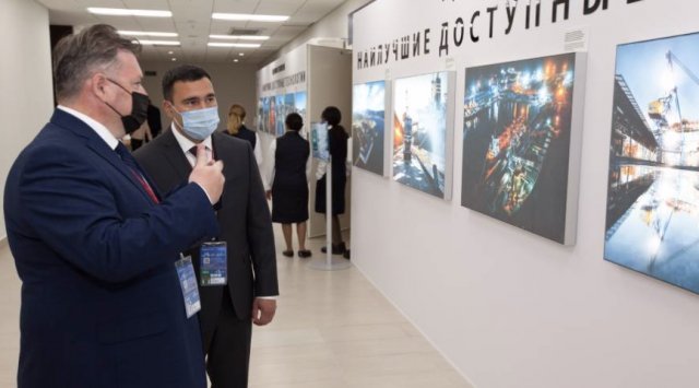 Vostochny Port photo exhibition aroused great interest among the visitors and participants of EEF-2021